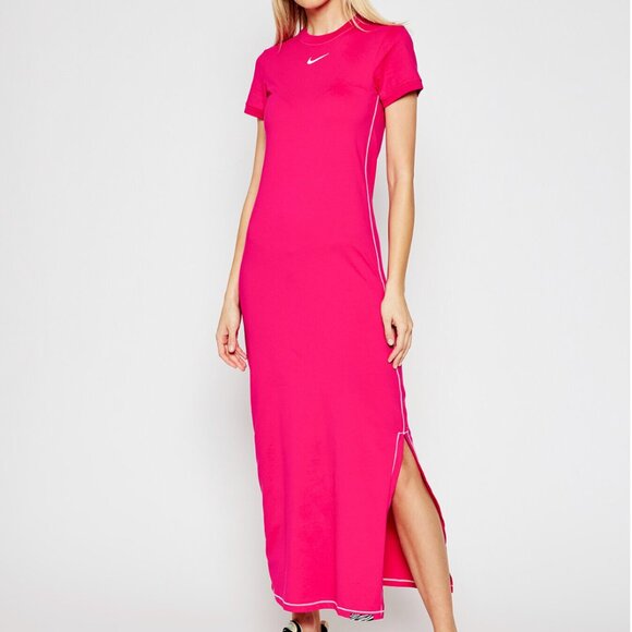 Nike Sportswear Icon Slash Maxi Dress - Picture 2 of 4